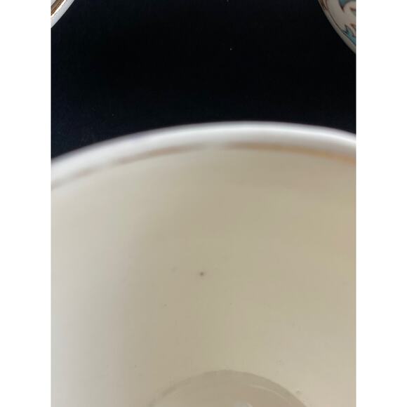 Rare Alfred Meakin Brierley Teacup & Saucer Set (3 Cups, 2 Saucers) | Antique - Picture 4 of 10